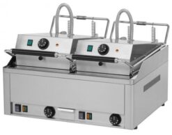 Stekyta: (650×480) mm. Dim. (BxDxH): 660х540х220 mm. Eleffekt: (6+3+3) kW
