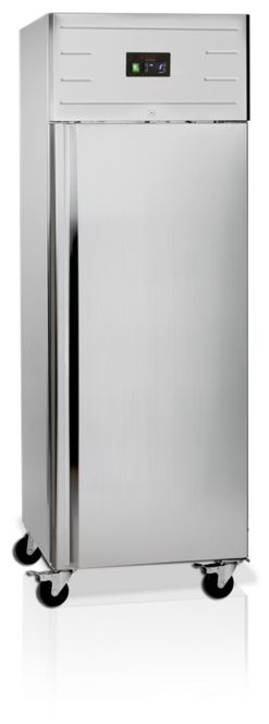 GUC70 Inox Basic, rostfritt kylskåp