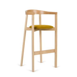 UXI-H, designad barstol i trä