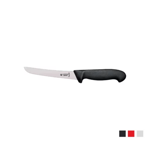 Styckkniv Giesser 2605, 15 cm Svart med färgsymboler