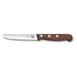 Grönsakskniv Victorinox 5.0830.11G, 11 cm Tandad trä