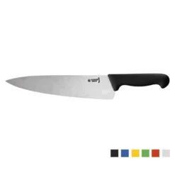 Kockkniv Giesser 8455, 26 cm svart med färgsymboler