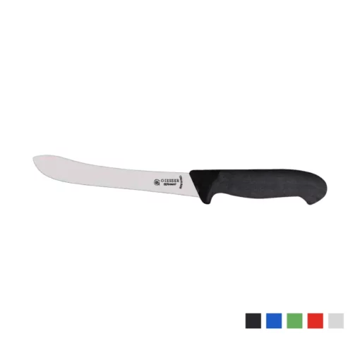 Styckkniv Giesser 2105, 18 cm svart med färgsymboler