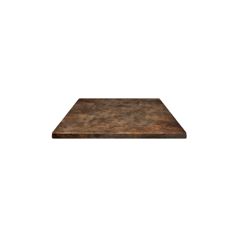 Bordsskiva Rustbrown 70x70 cm